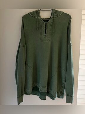 Aerie Coastal Henley Hoodie M